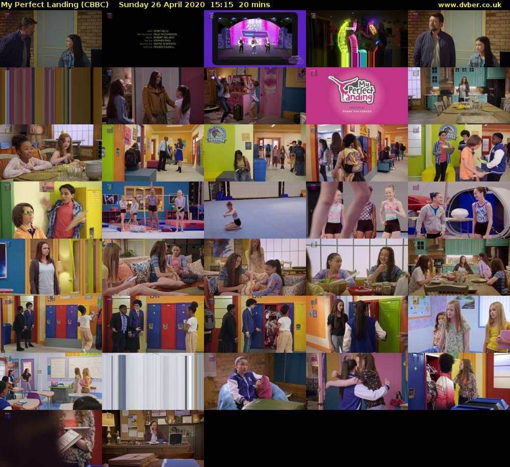 My Perfect Landing (CBBC) Sunday 26 April 2020 15:15 - 15:35