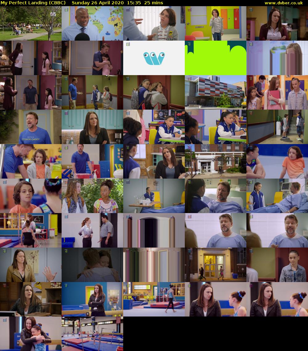 My Perfect Landing (CBBC) Sunday 26 April 2020 15:35 - 16:00