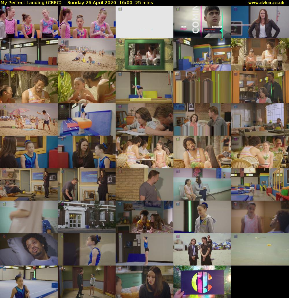 My Perfect Landing (CBBC) Sunday 26 April 2020 16:00 - 16:25