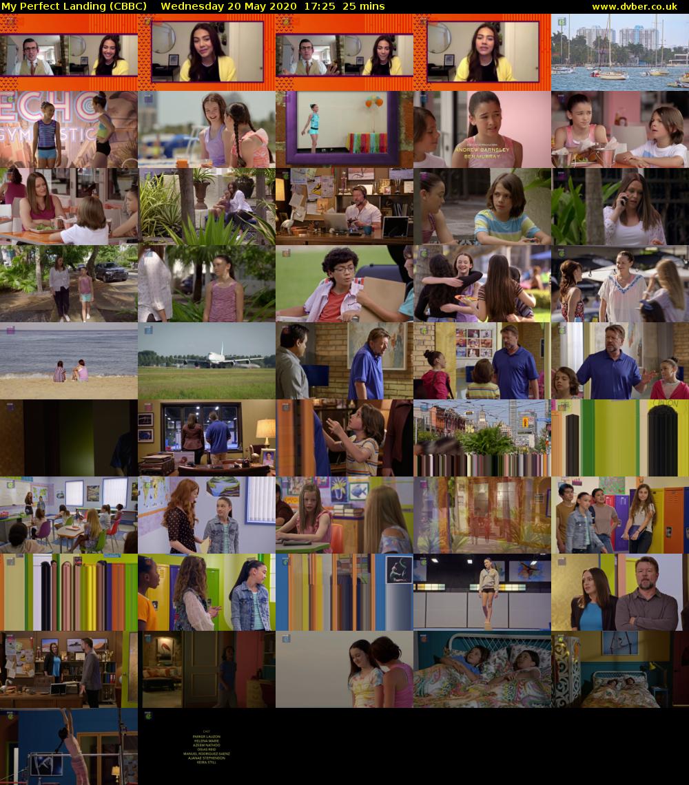 My Perfect Landing (CBBC) Wednesday 20 May 2020 17:25 - 17:50