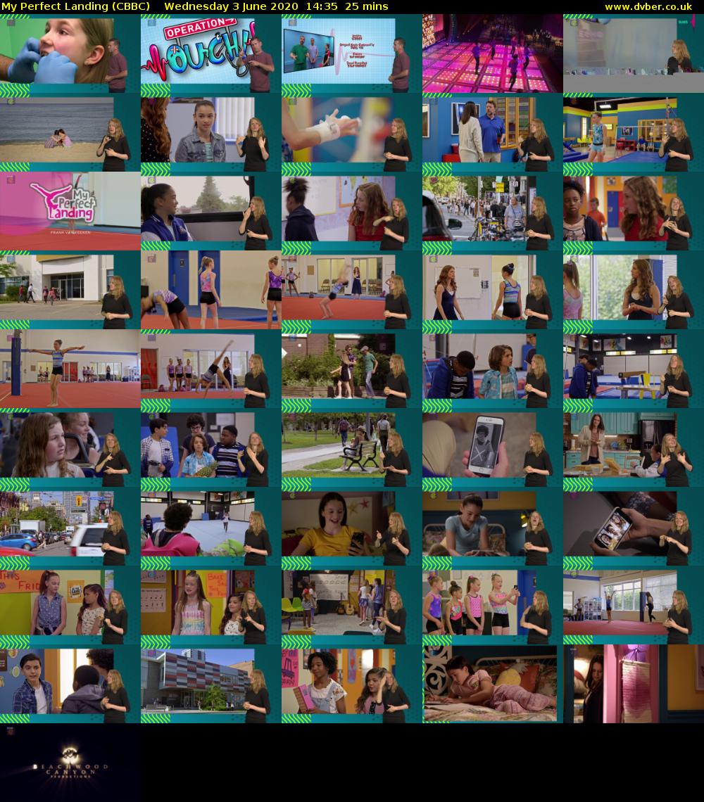 My Perfect Landing (CBBC) Wednesday 3 June 2020 14:35 - 15:00