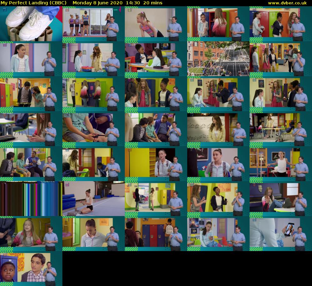 My Perfect Landing (CBBC) Monday 8 June 2020 14:30 - 14:50