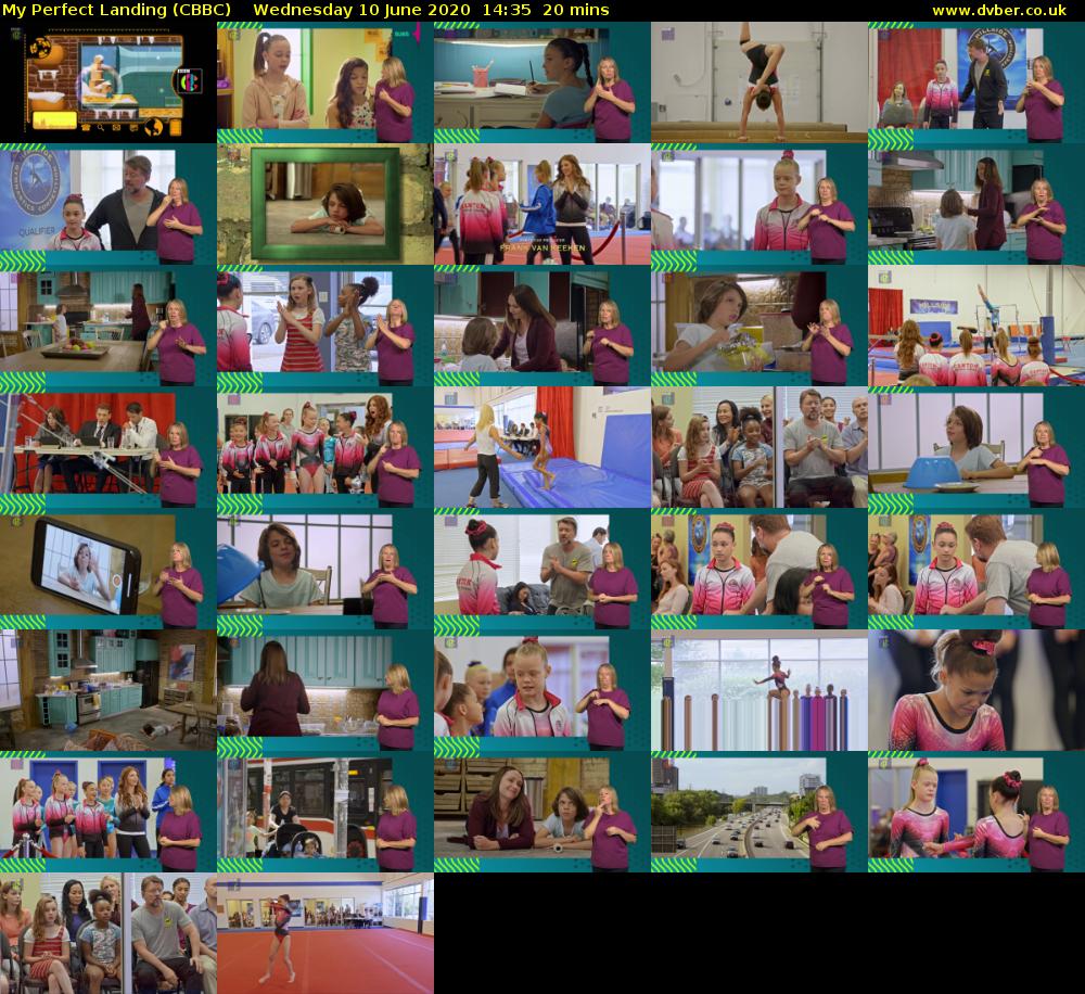 My Perfect Landing (CBBC) Wednesday 10 June 2020 14:35 - 14:55