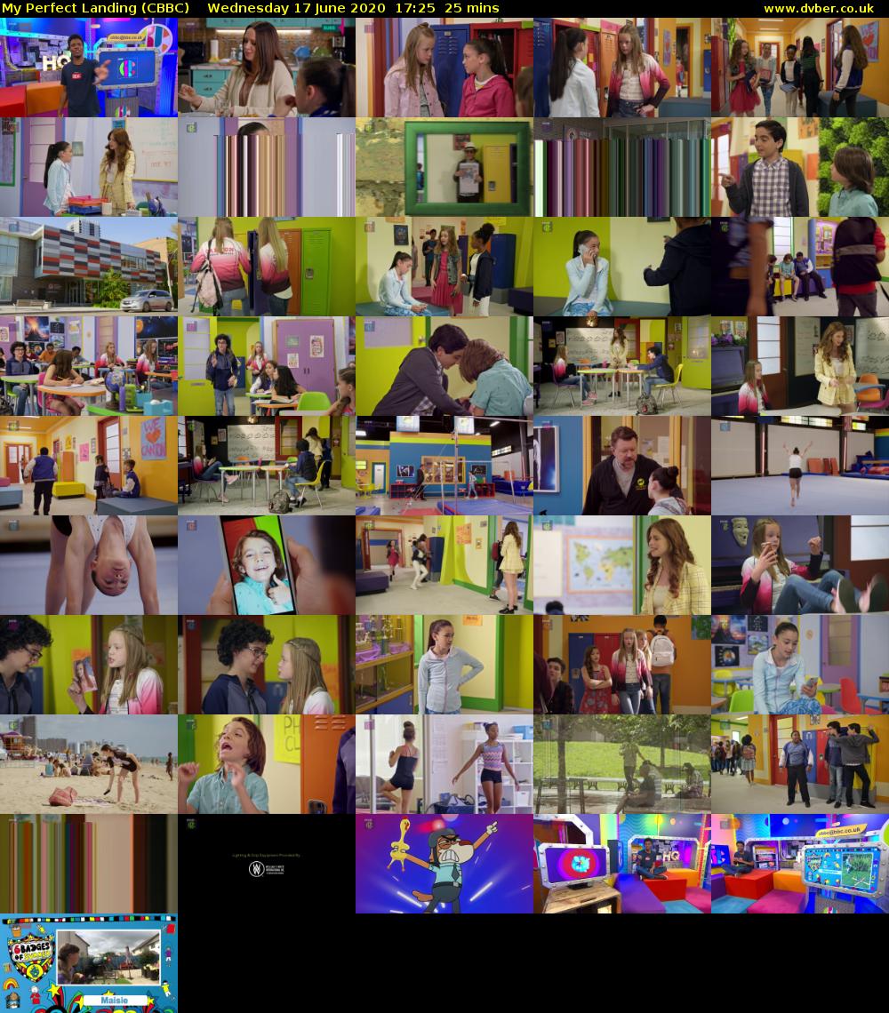 My Perfect Landing (CBBC) Wednesday 17 June 2020 17:25 - 17:50