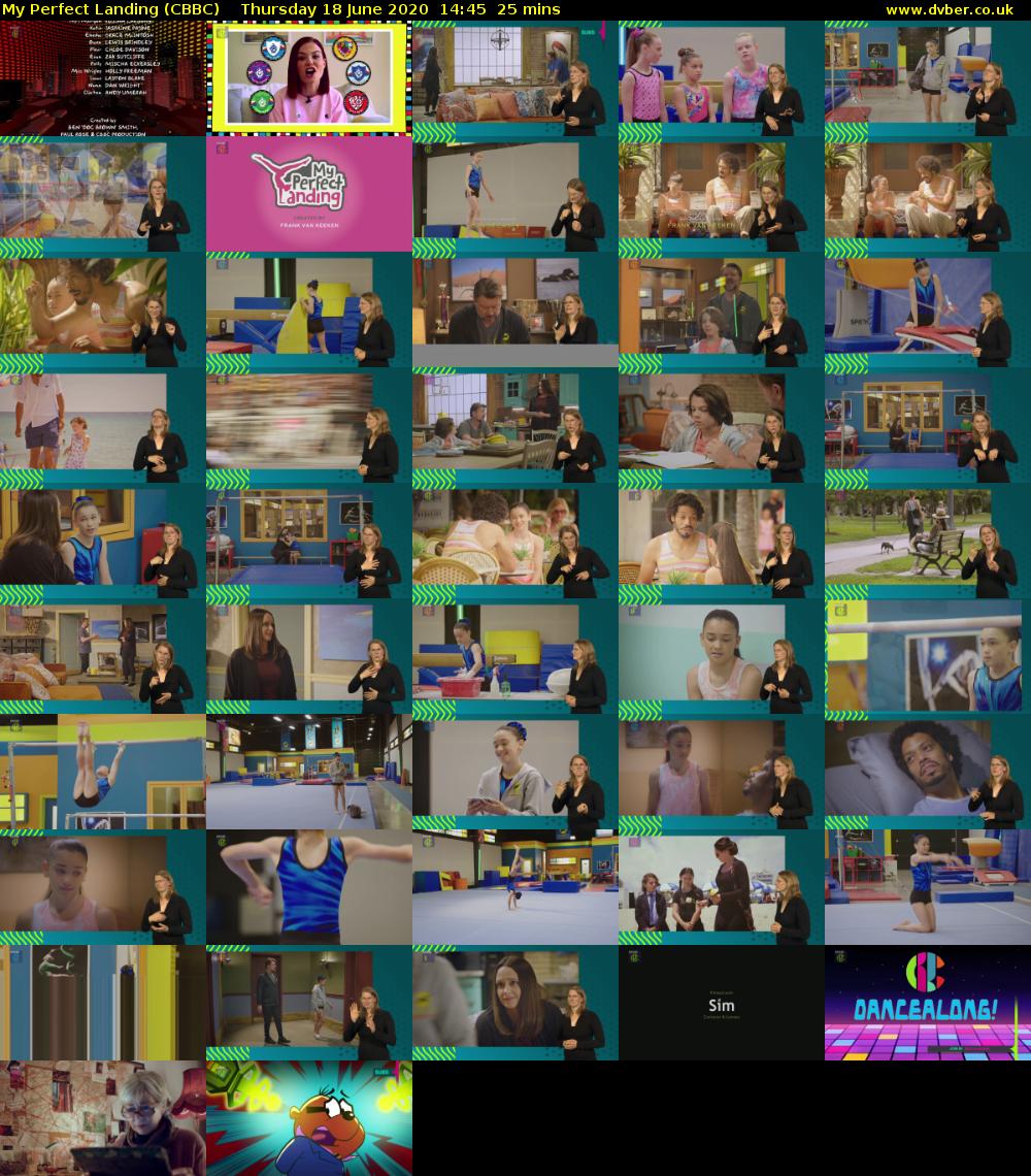 My Perfect Landing (CBBC) Thursday 18 June 2020 14:45 - 15:10
