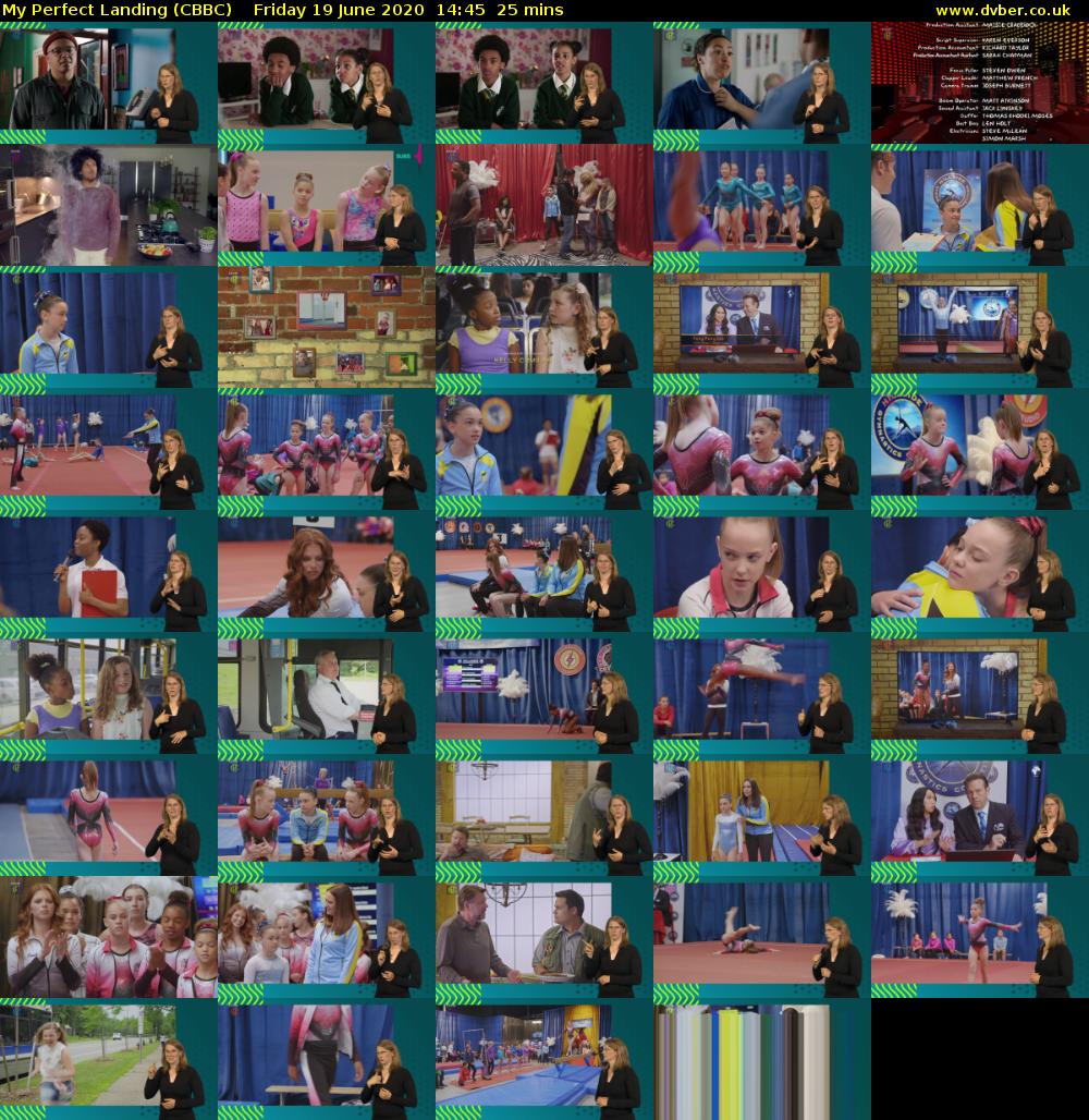 My Perfect Landing (CBBC) Friday 19 June 2020 14:45 - 15:10