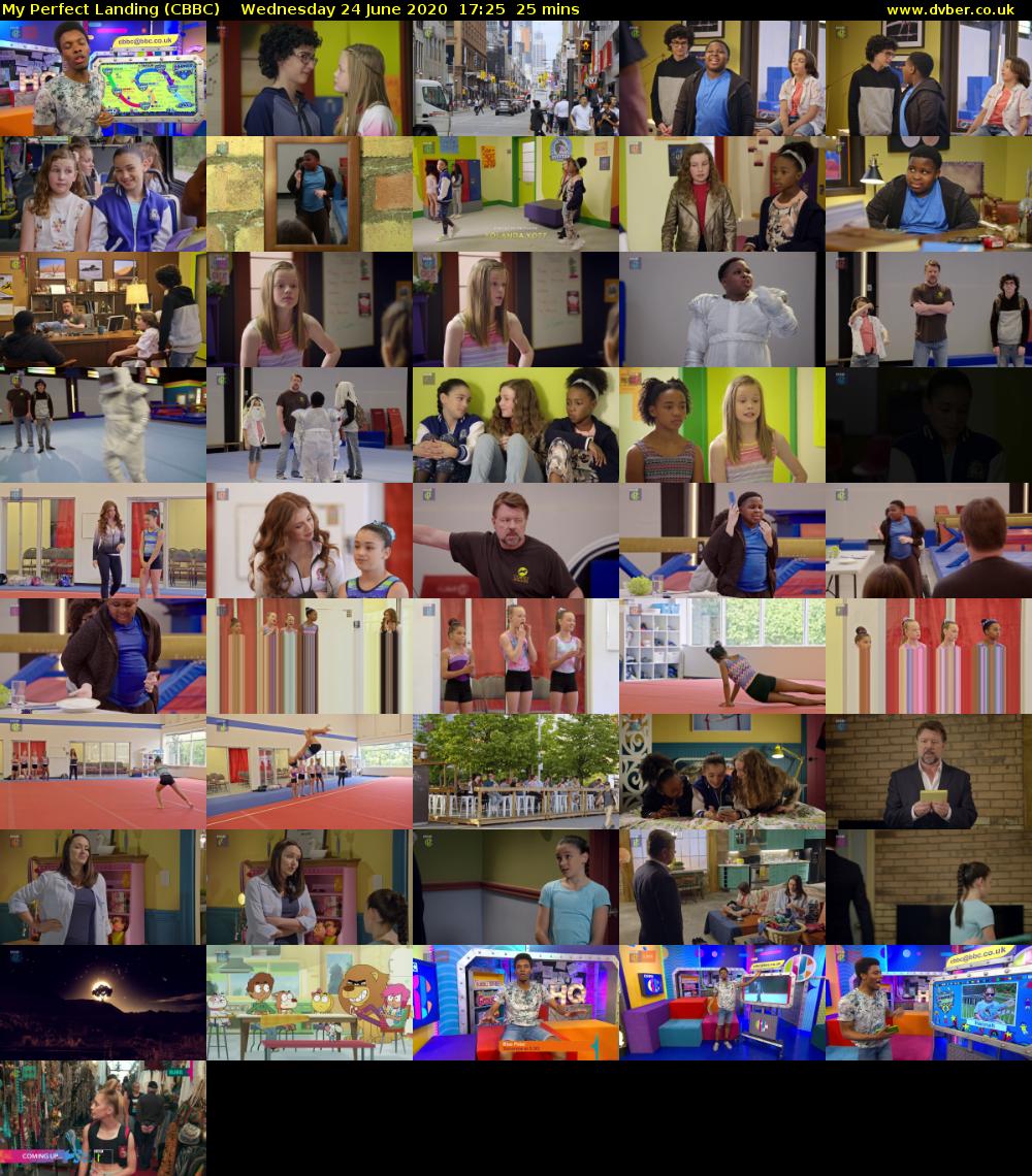 My Perfect Landing (CBBC) Wednesday 24 June 2020 17:25 - 17:50