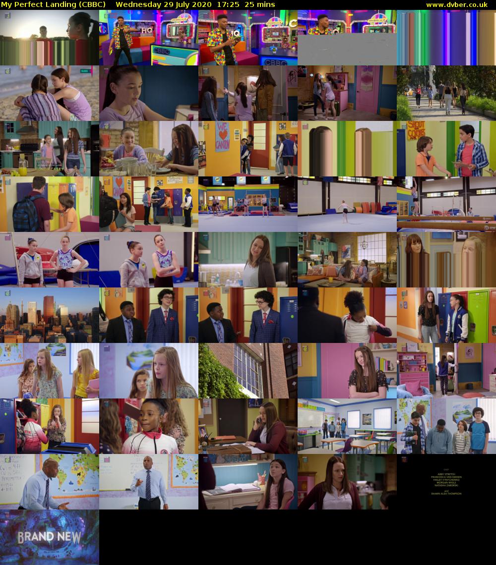 My Perfect Landing (CBBC) Wednesday 29 July 2020 17:25 - 17:50