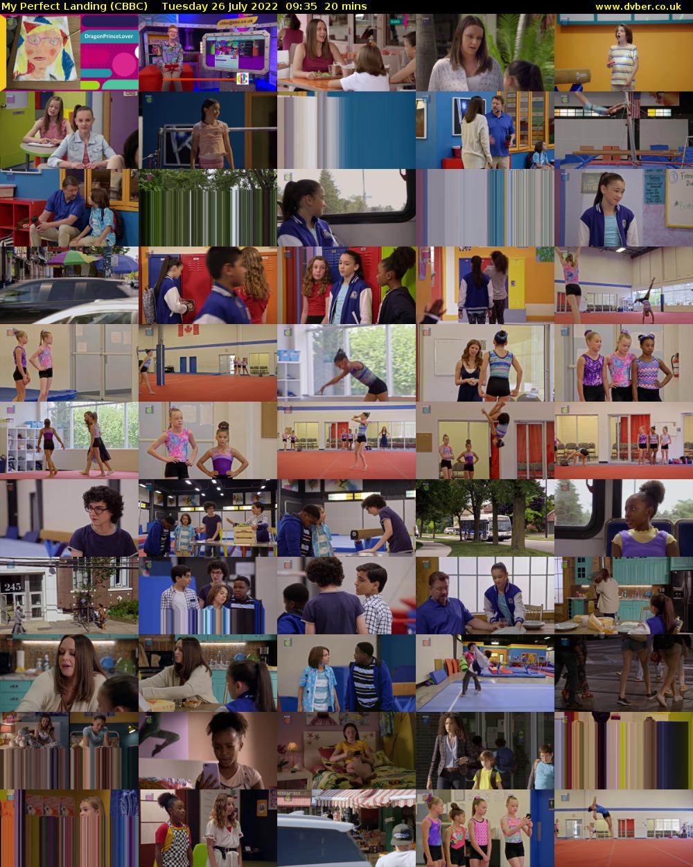 My Perfect Landing (CBBC) Tuesday 26 July 2022 09:35 - 09:55