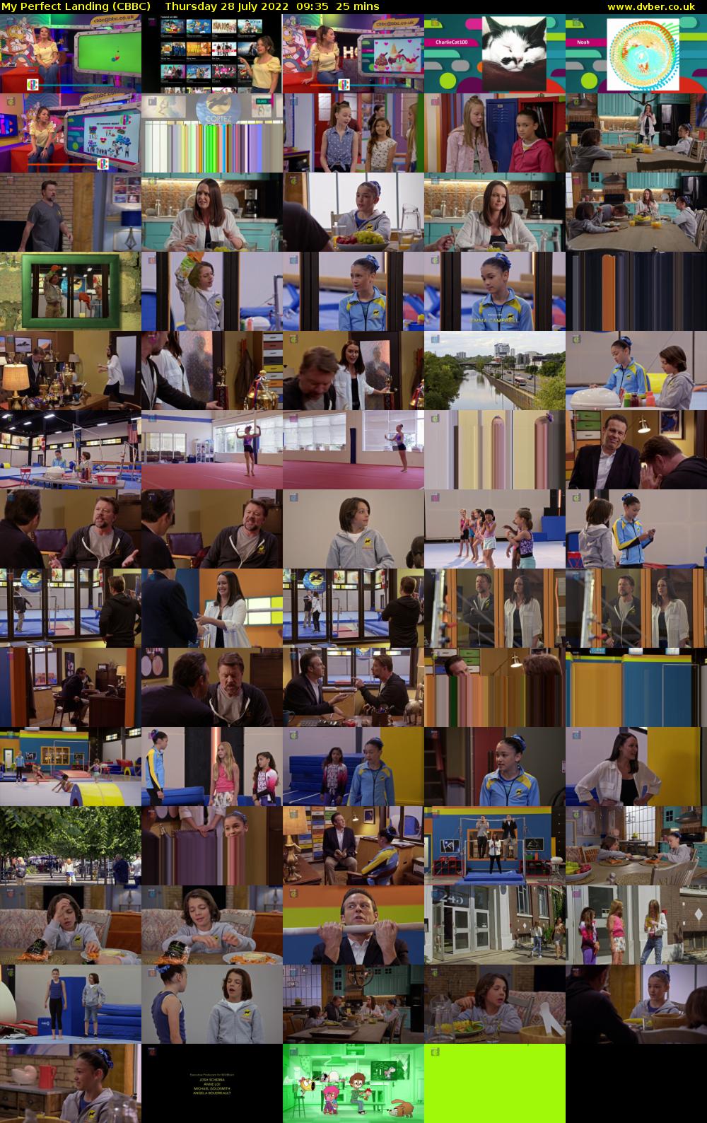 My Perfect Landing (CBBC) Thursday 28 July 2022 09:35 - 10:00