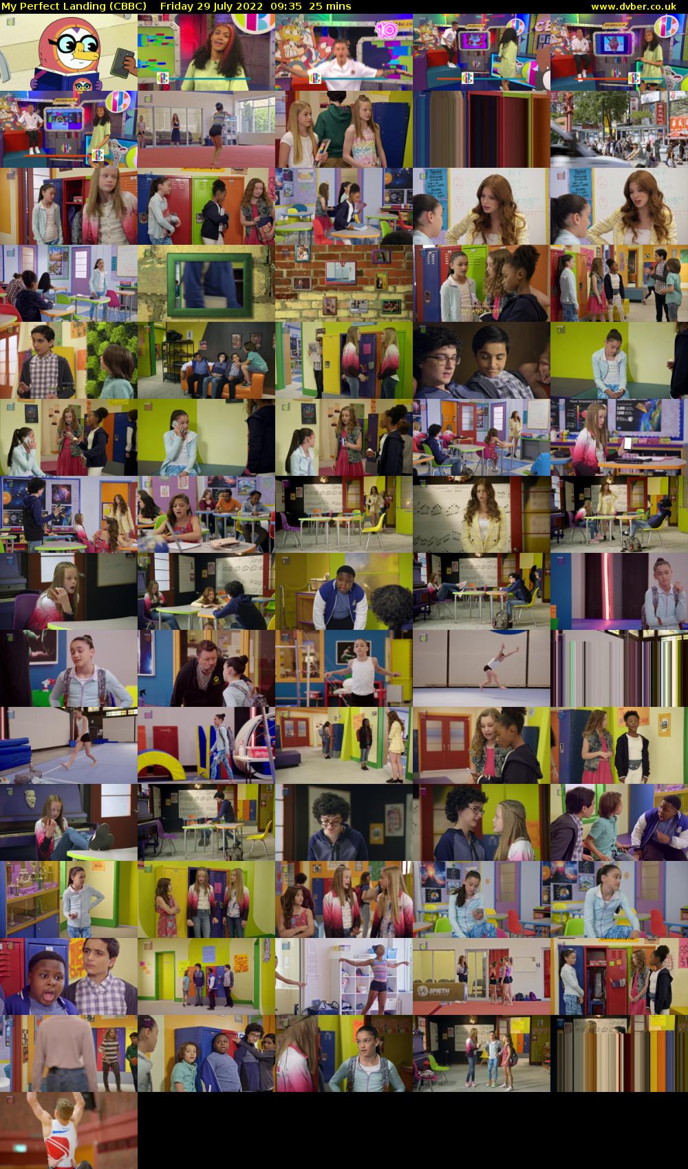 My Perfect Landing (CBBC) Friday 29 July 2022 09:35 - 10:00