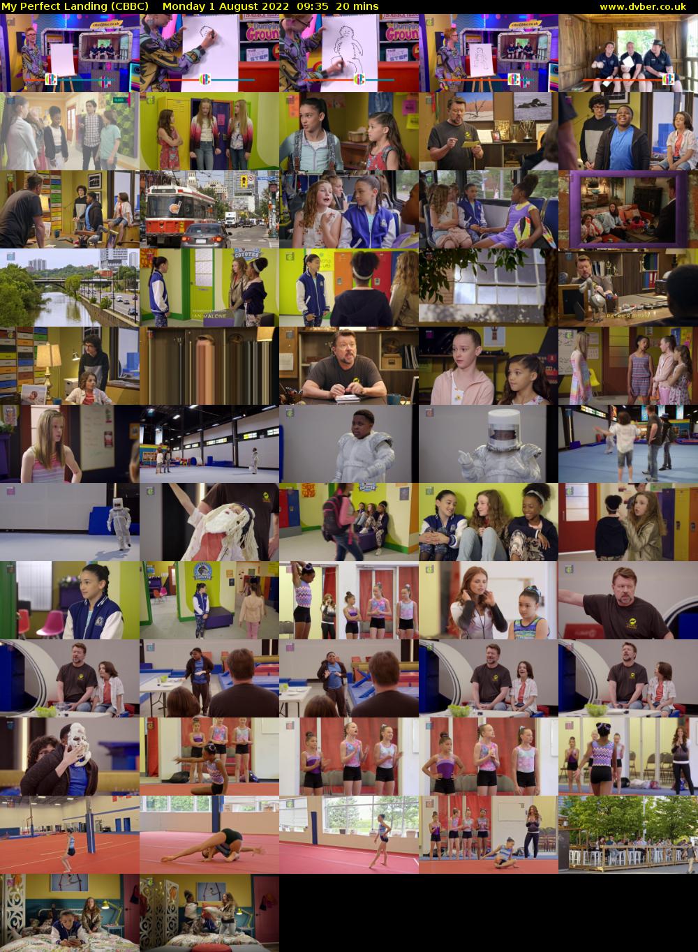 My Perfect Landing (CBBC) Monday 1 August 2022 09:35 - 09:55