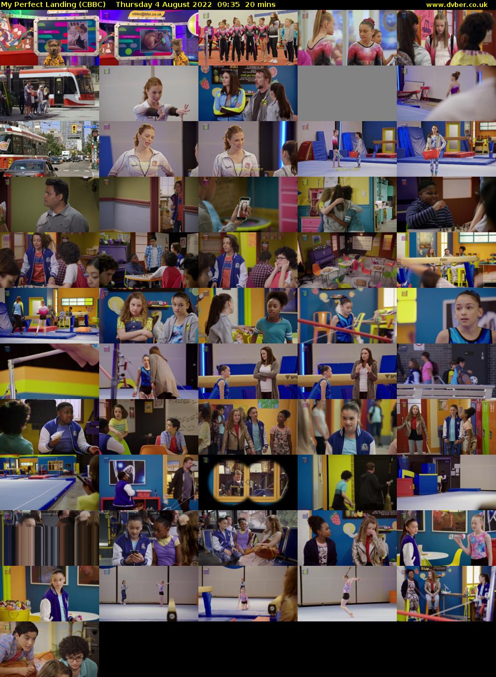 My Perfect Landing (CBBC) Thursday 4 August 2022 09:35 - 09:55