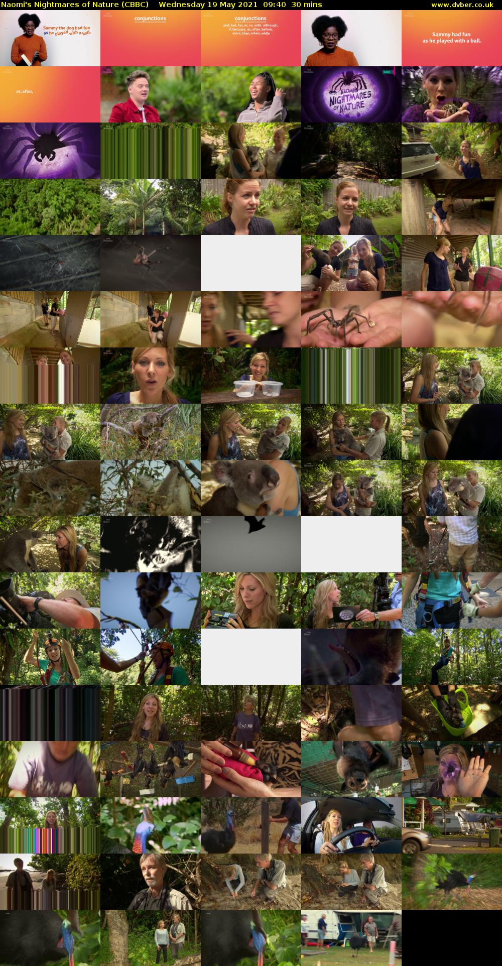 Naomi's Nightmares of Nature (CBBC) Wednesday 19 May 2021 09:40 - 10:10