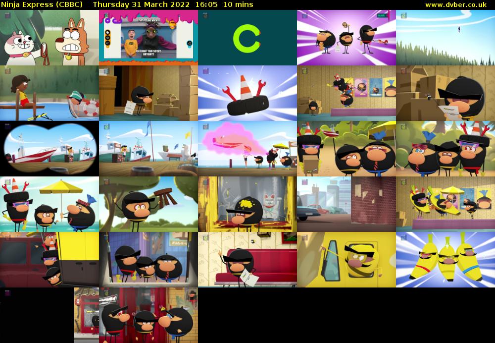 Ninja Express Ninja Express (CBBC HD) - 2022-03-31-1605