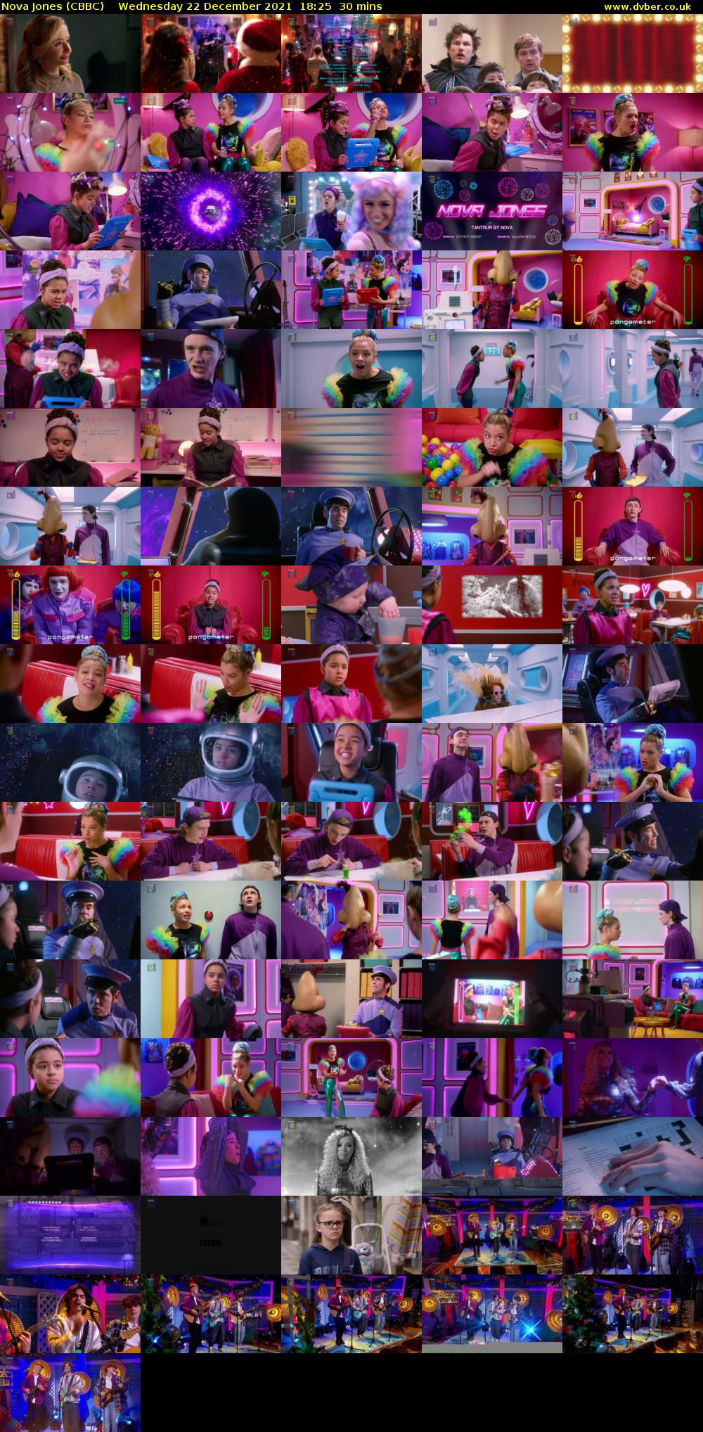 Nova Jones (CBBC) Wednesday 22 December 2021 18:25 - 18:55