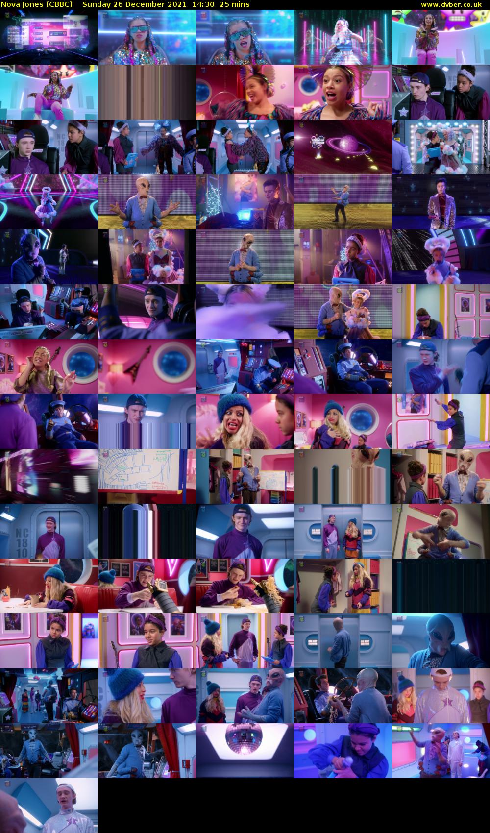 Nova Jones (CBBC) Sunday 26 December 2021 14:30 - 14:55
