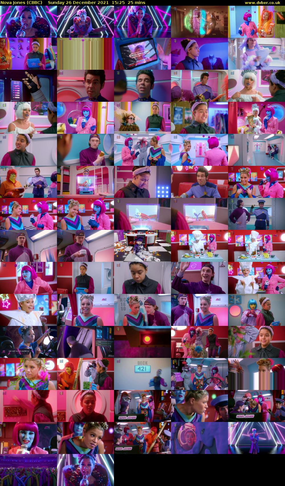 Nova Jones (CBBC) Sunday 26 December 2021 15:25 - 15:50