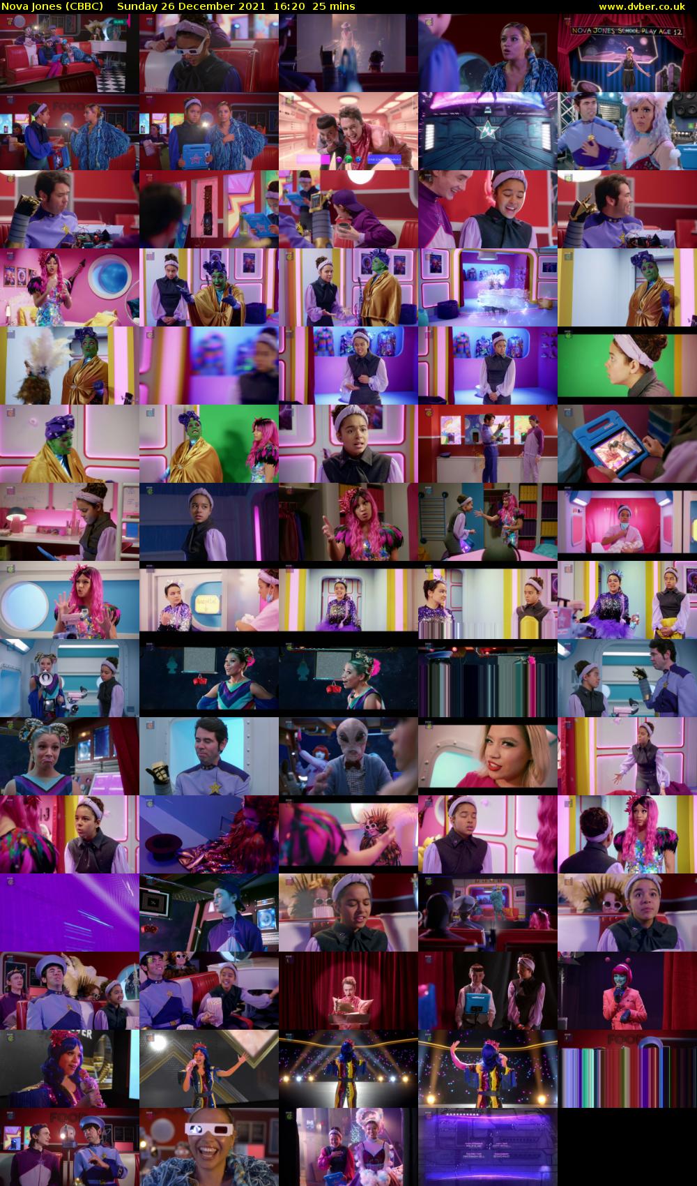 Nova Jones (CBBC) Sunday 26 December 2021 16:20 - 16:45