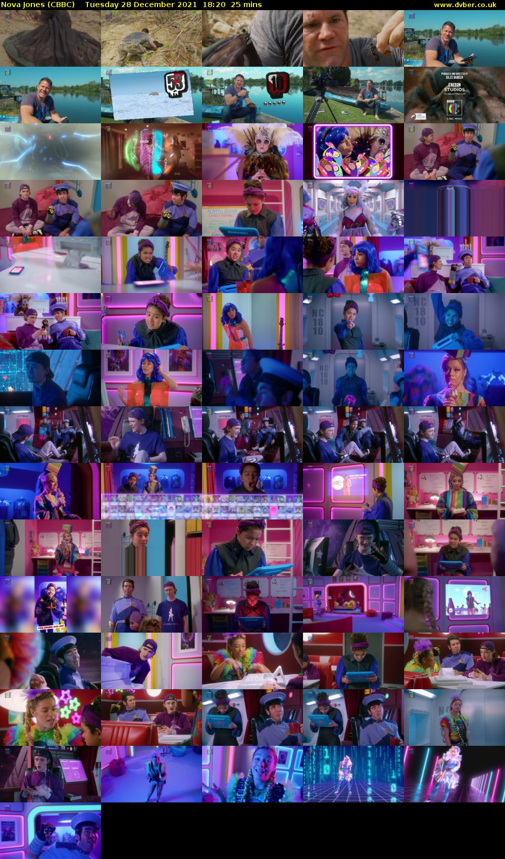 Nova Jones (CBBC) Tuesday 28 December 2021 18:20 - 18:45