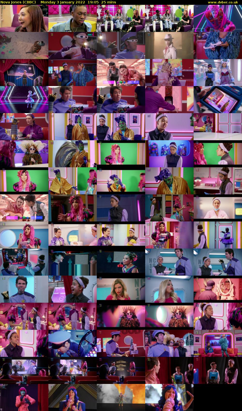 Nova Jones (CBBC) Monday 3 January 2022 19:05 - 19:30