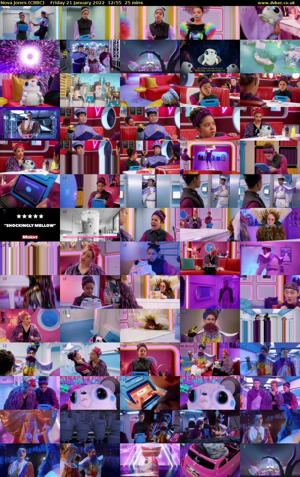 Nova Jones (CBBC) Friday 21 January 2022 12:55 - 13:20