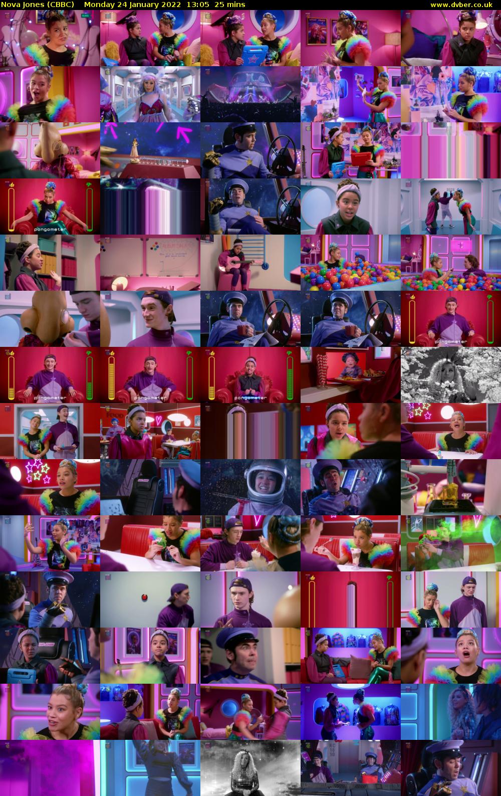 Nova Jones (CBBC) Monday 24 January 2022 13:05 - 13:30