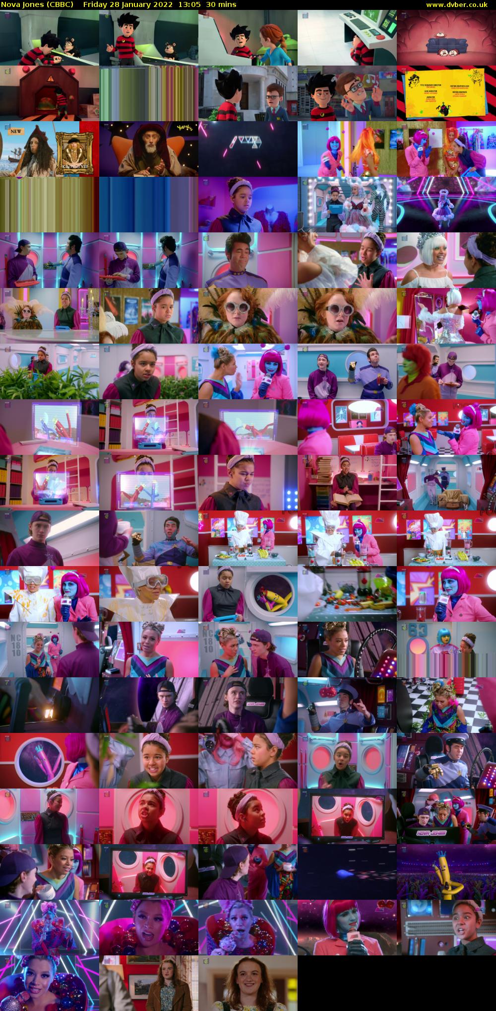 Nova Jones (CBBC) Friday 28 January 2022 13:05 - 13:35