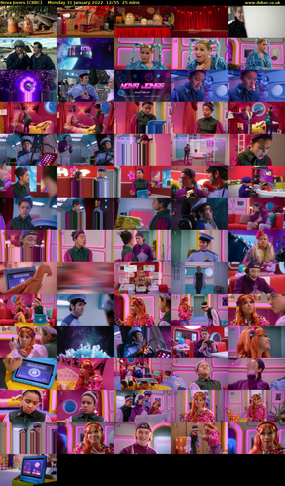 Nova Jones (CBBC) Monday 31 January 2022 12:55 - 13:20