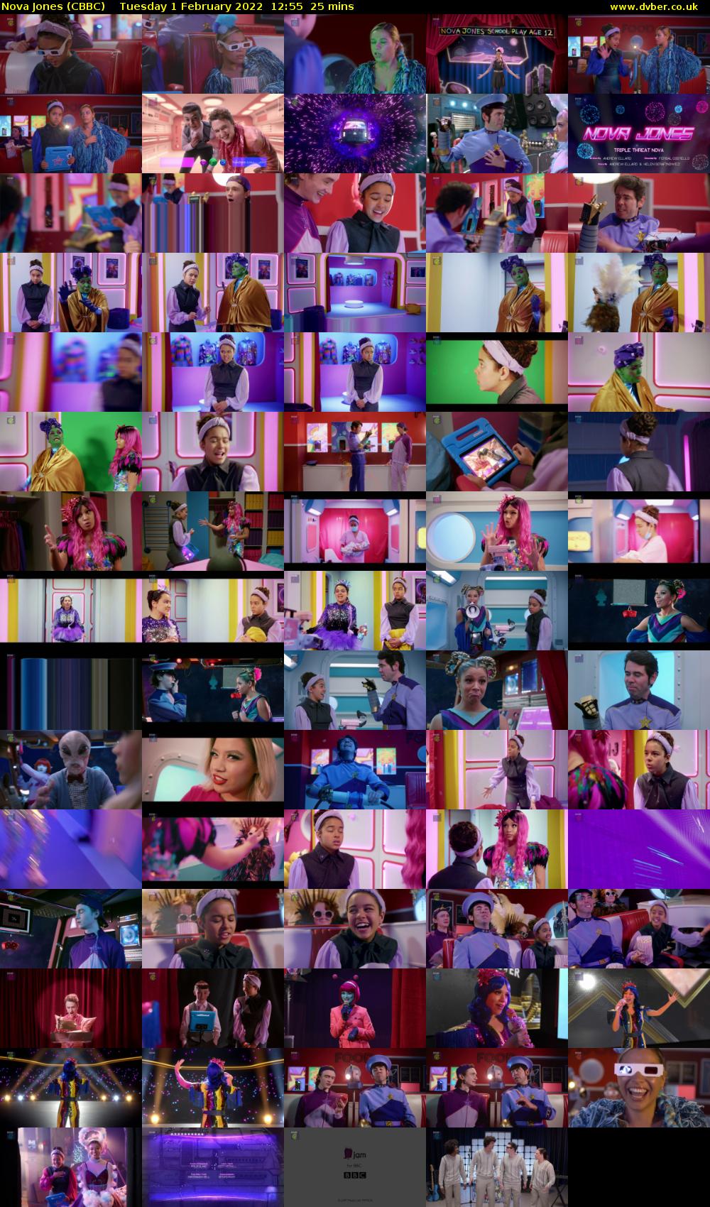 Nova Jones (CBBC) Tuesday 1 February 2022 12:55 - 13:20