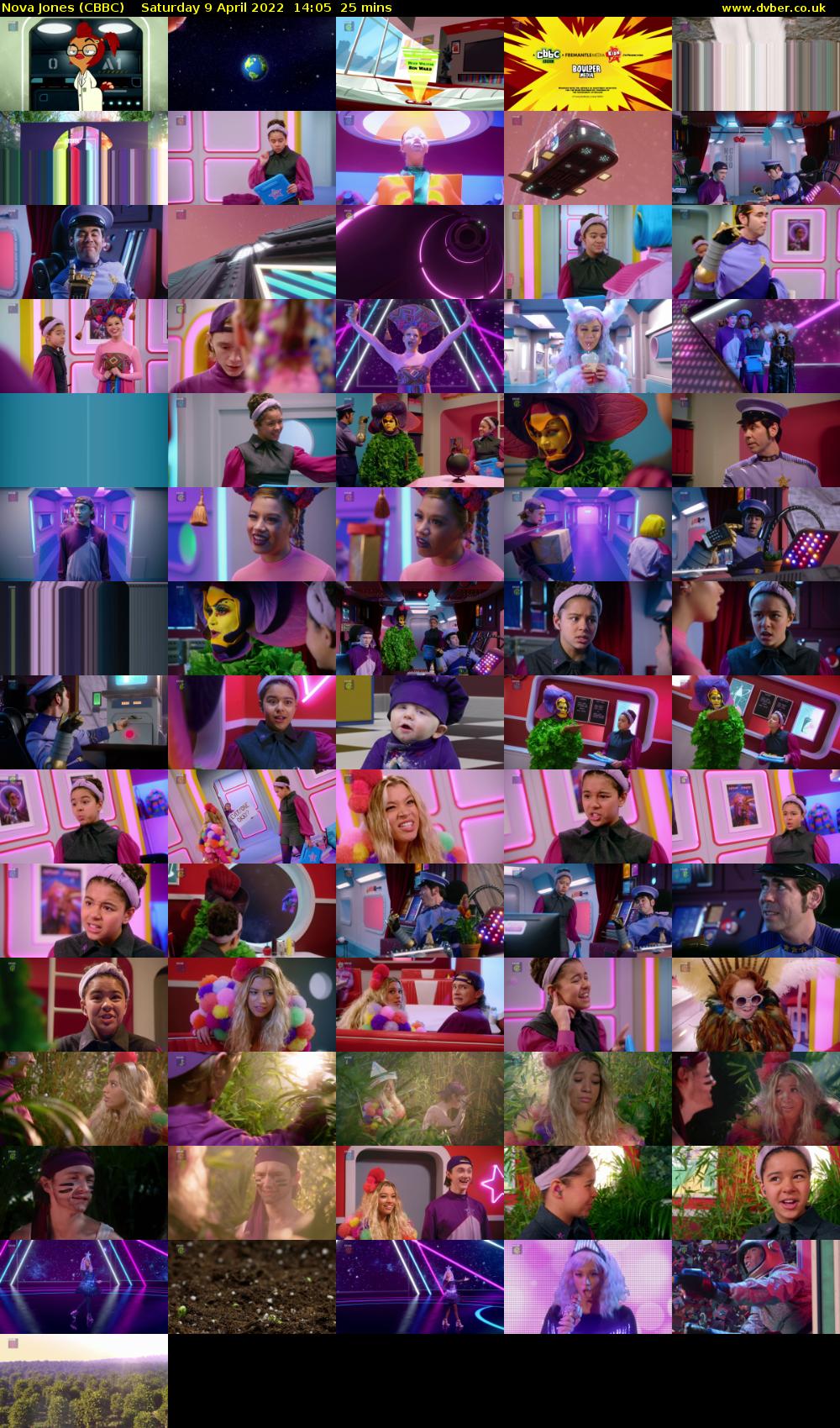 Nova Jones (CBBC) Saturday 9 April 2022 14:05 - 14:30