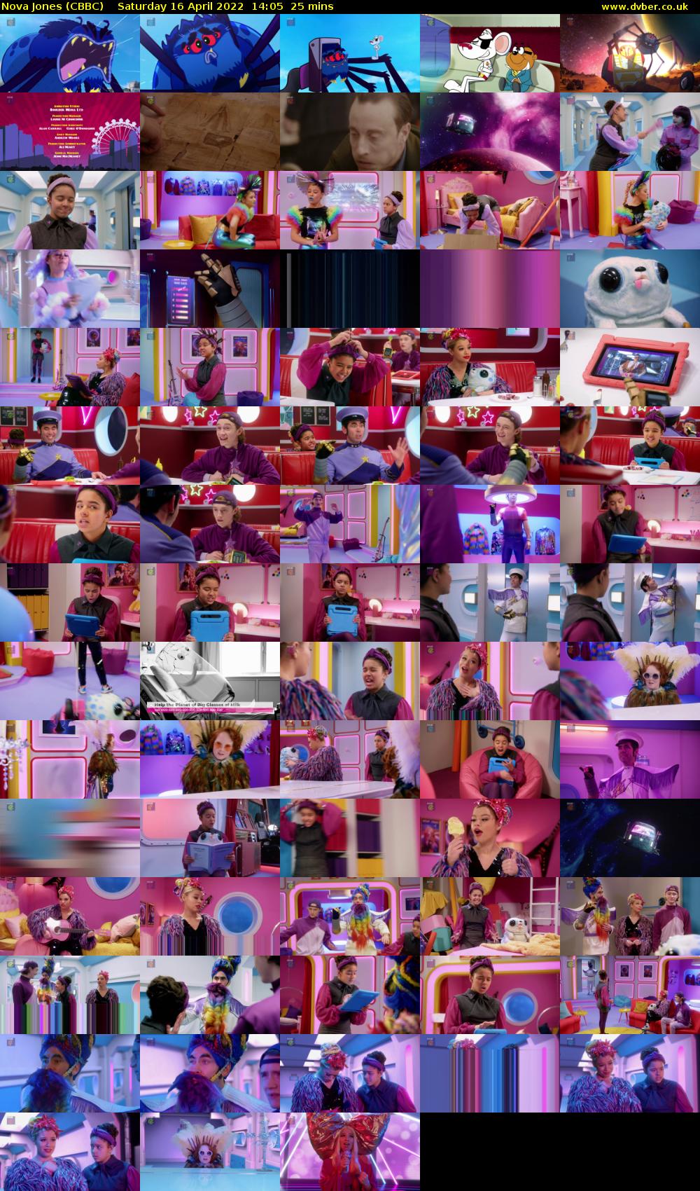 Nova Jones (CBBC) Saturday 16 April 2022 14:05 - 14:30