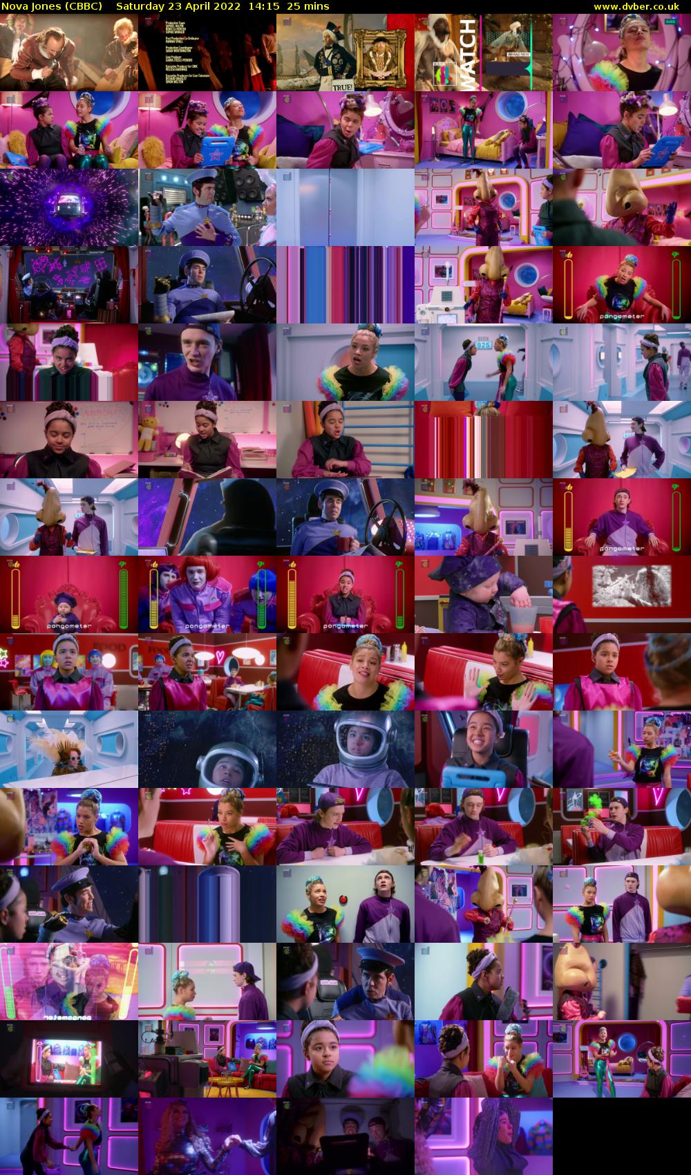 Nova Jones (CBBC) Saturday 23 April 2022 14:15 - 14:40