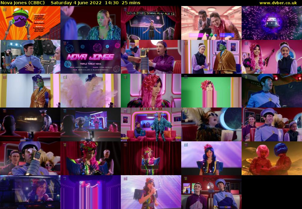 Nova Jones (CBBC) Saturday 4 June 2022 14:30 - 14:55