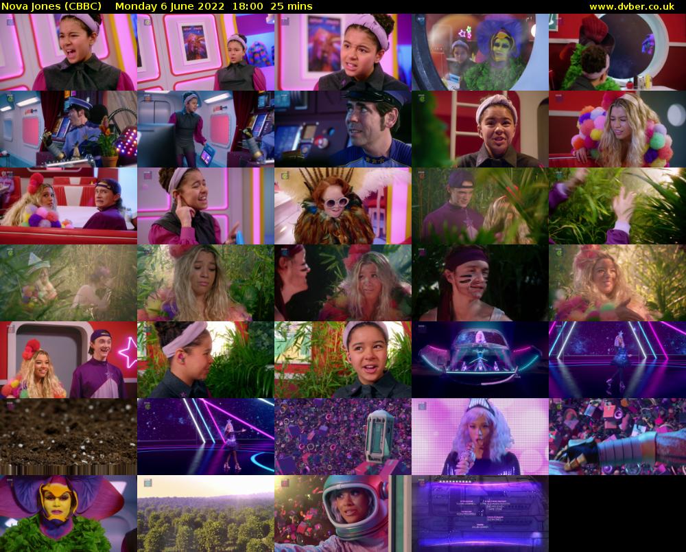 Nova Jones (CBBC) Monday 6 June 2022 18:00 - 18:25