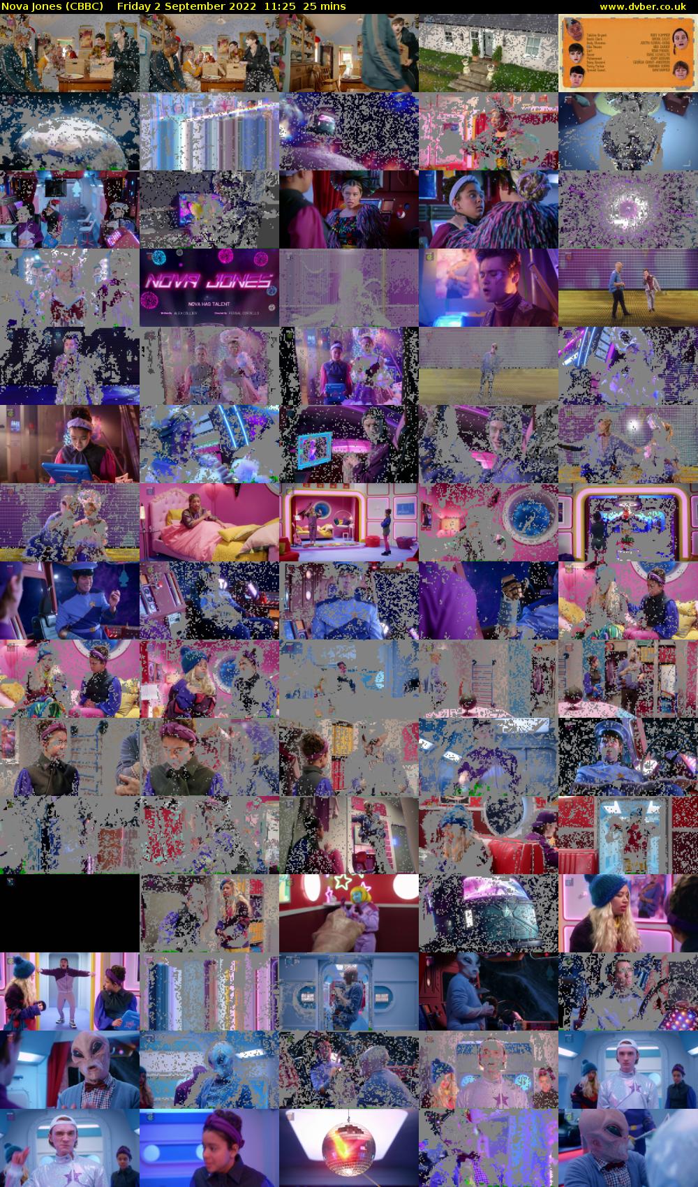 Nova Jones (CBBC) Friday 2 September 2022 11:25 - 11:50