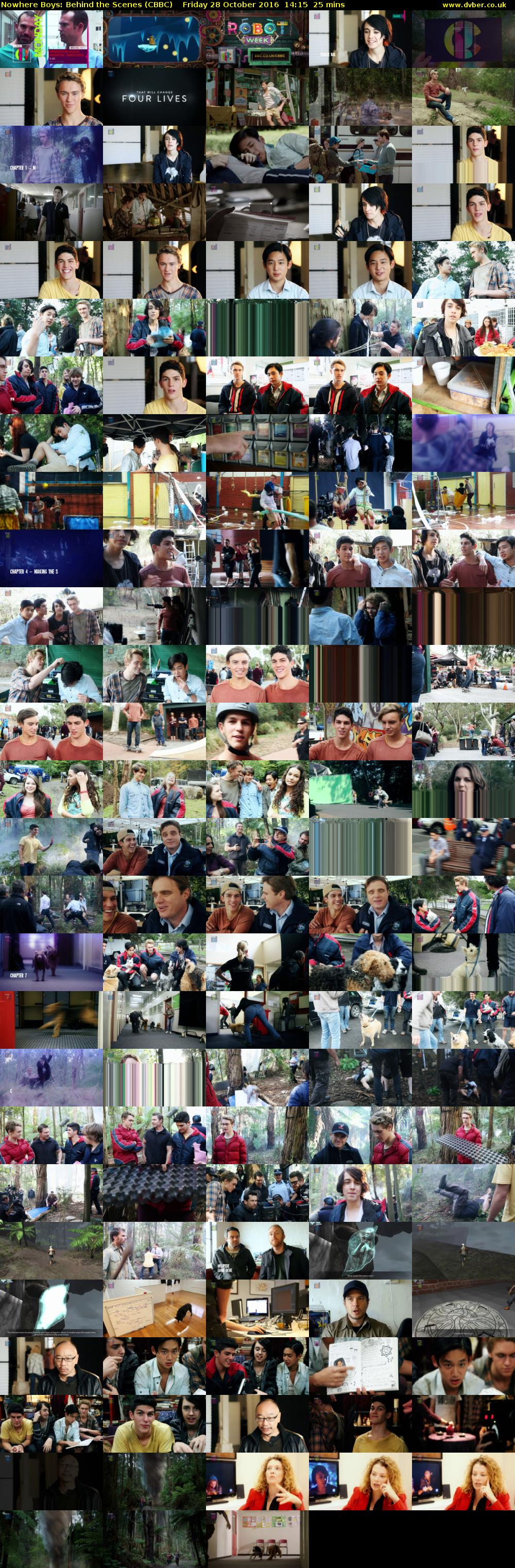 Nowhere Boys: Behind the Scenes (CBBC) Friday 28 October 2016 14:15 - 14:40