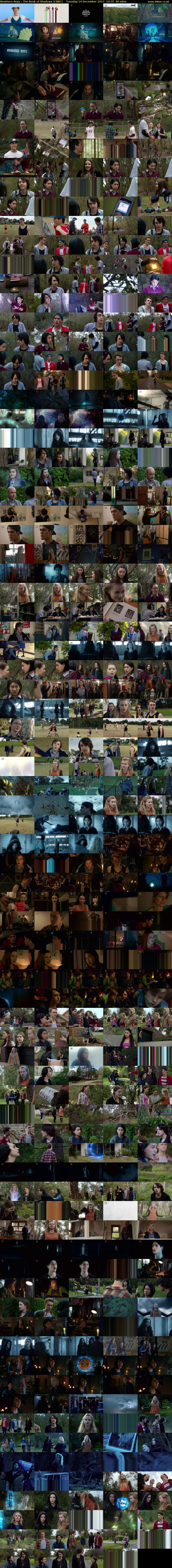 Nowhere Boys - The Book of Shadows (CBBC) Tuesday 19 December 2017 10:35 - 11:55
