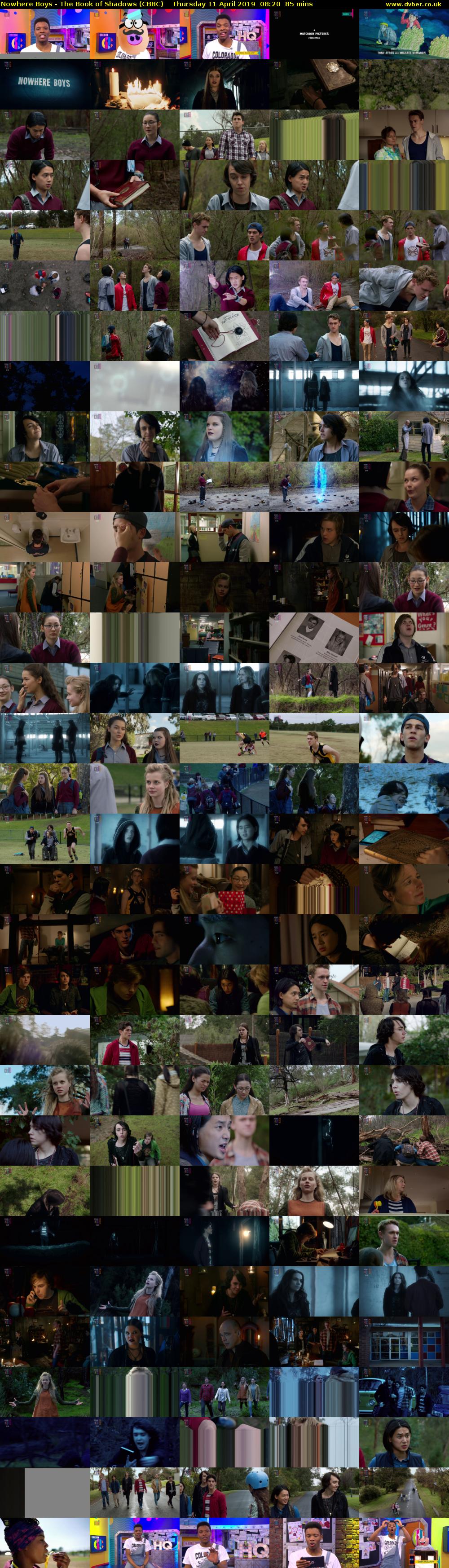 Nowhere Boys - The Book of Shadows (CBBC) Thursday 11 April 2019 08:20 - 09:45
