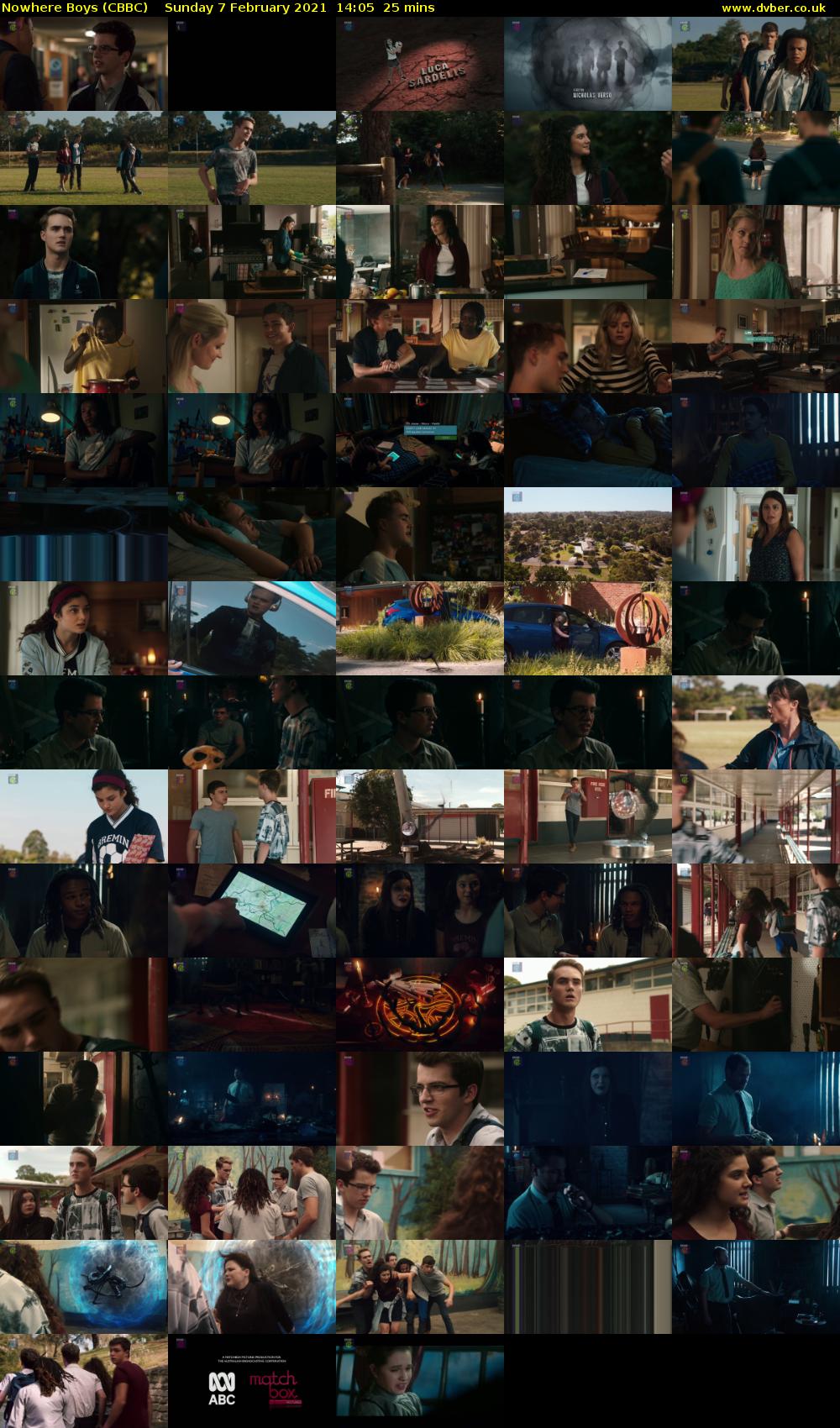 Nowhere Boys (CBBC) Sunday 7 February 2021 14:05 - 14:30