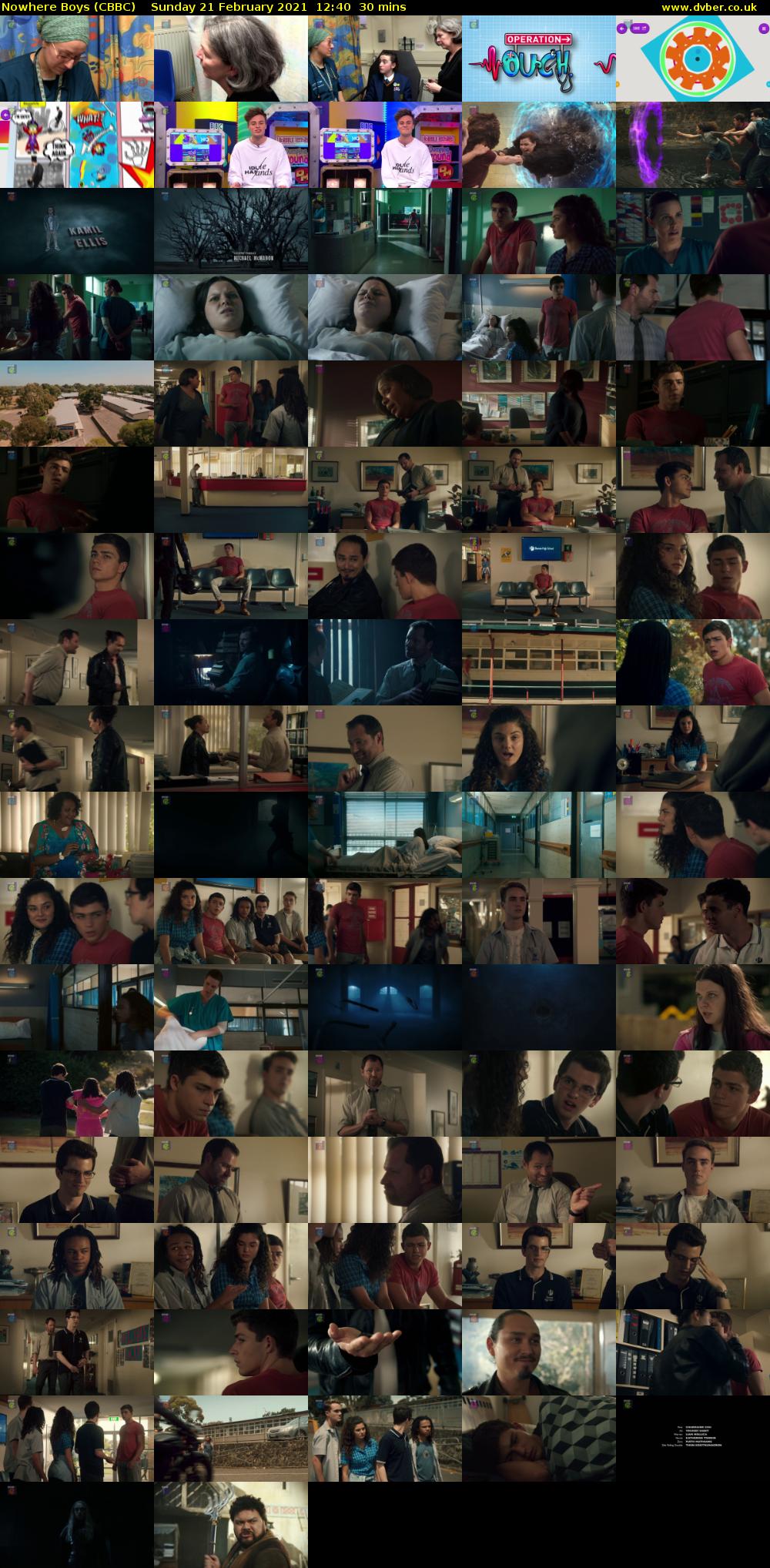 Nowhere Boys (CBBC) Sunday 21 February 2021 12:40 - 13:10