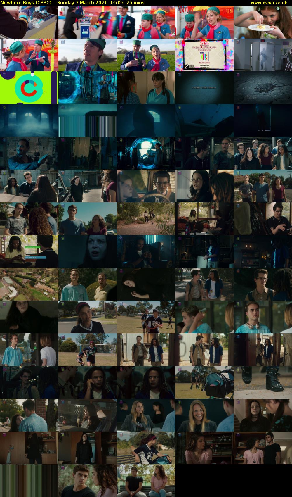 Nowhere Boys (CBBC) Sunday 7 March 2021 14:05 - 14:30