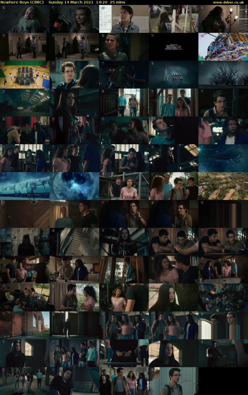 Nowhere Boys (CBBC) Sunday 14 March 2021 14:20 - 14:45