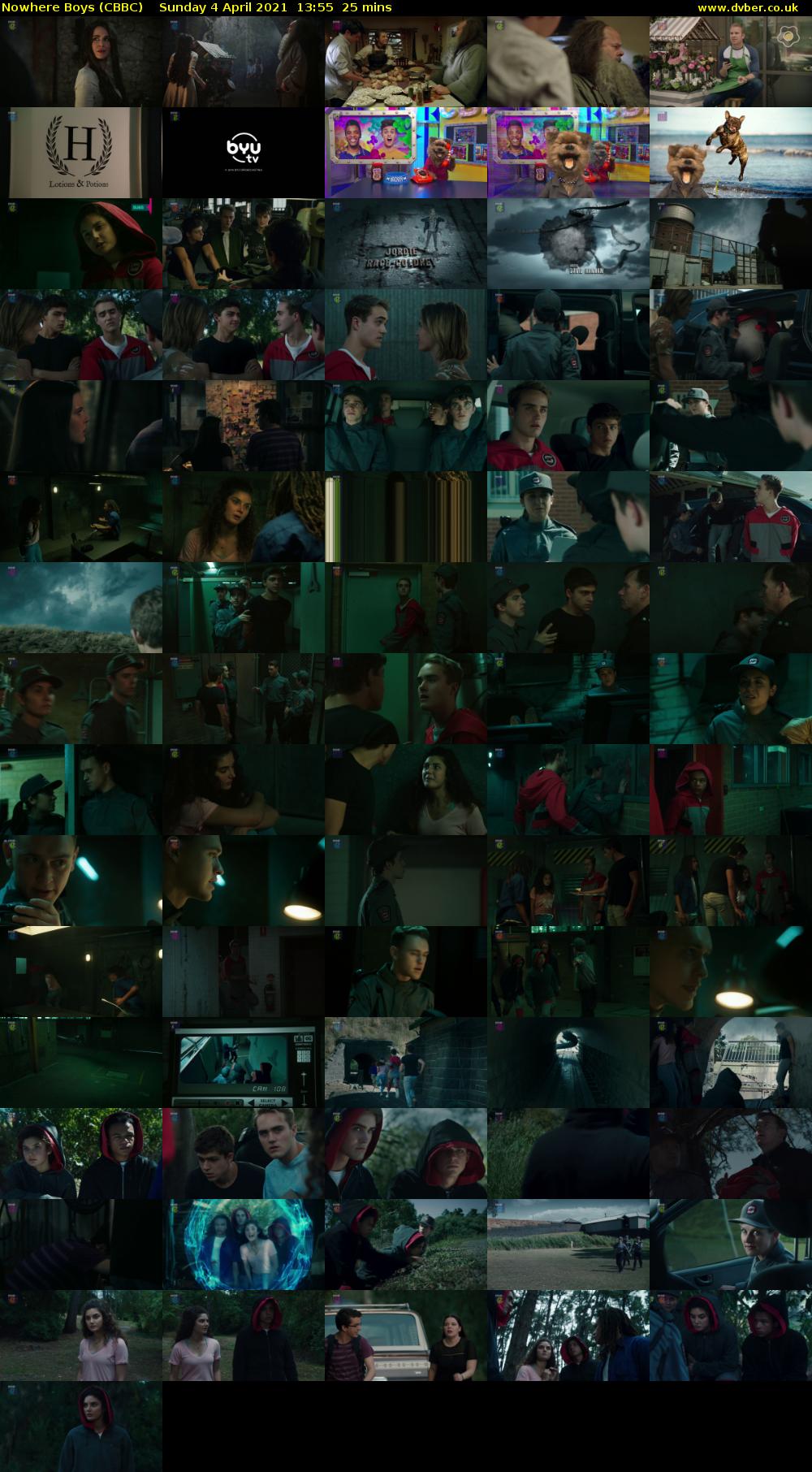 Nowhere Boys (CBBC) Sunday 4 April 2021 13:55 - 14:20