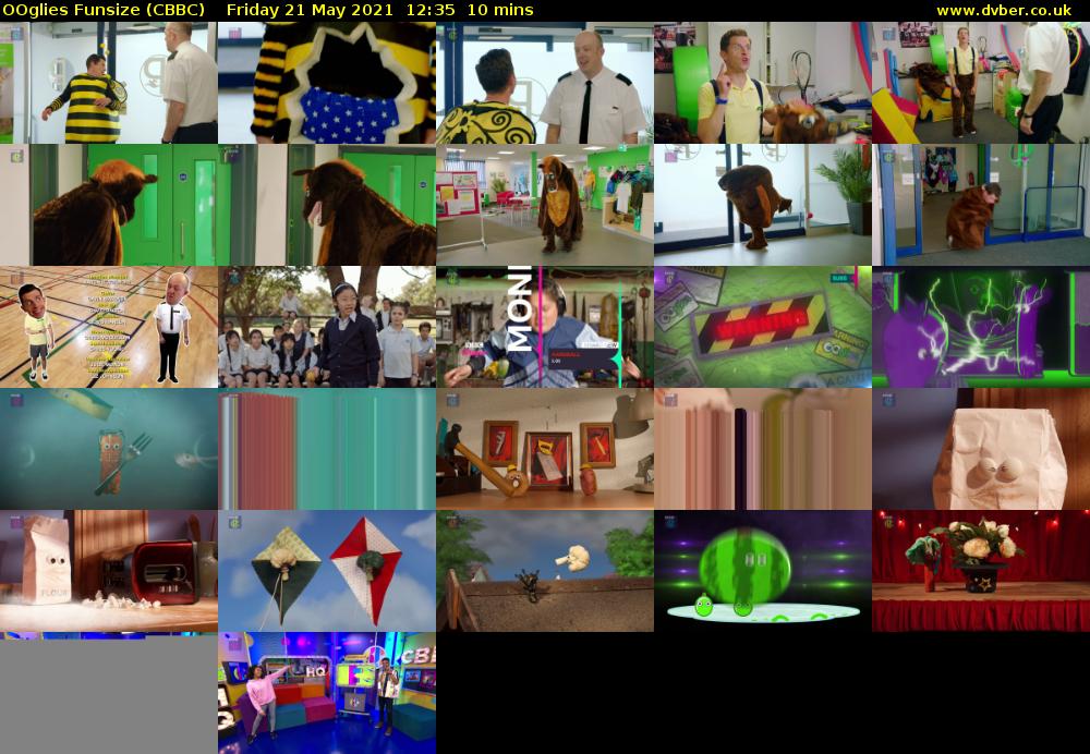 OOglies Funsize (CBBC) Friday 21 May 2021 12:35 - 12:45