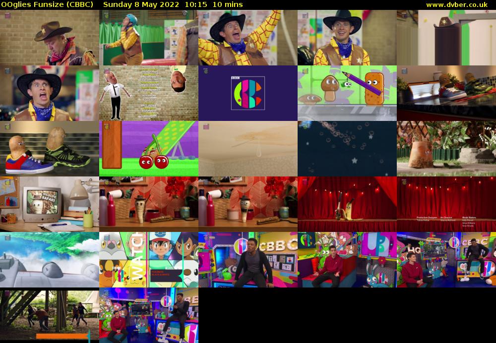 OOglies Funsize (CBBC) Sunday 8 May 2022 10:15 - 10:25
