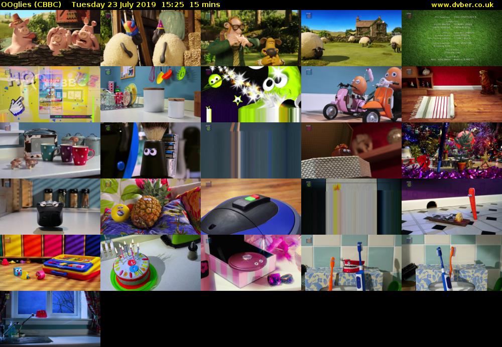 OOglies (CBBC) Tuesday 23 July 2019 15:25 - 15:40