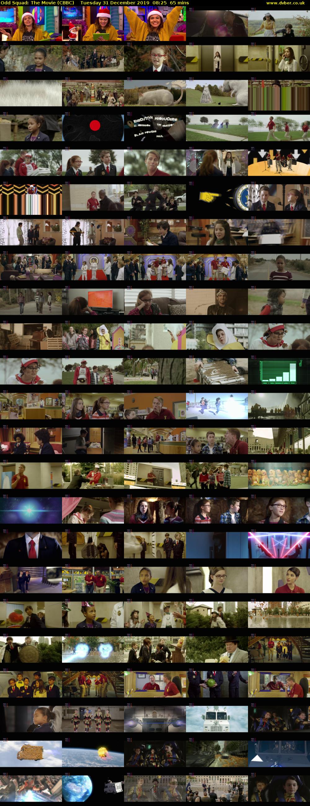 Odd Squad: The Movie (CBBC) Tuesday 31 December 2019 08:25 - 09:30