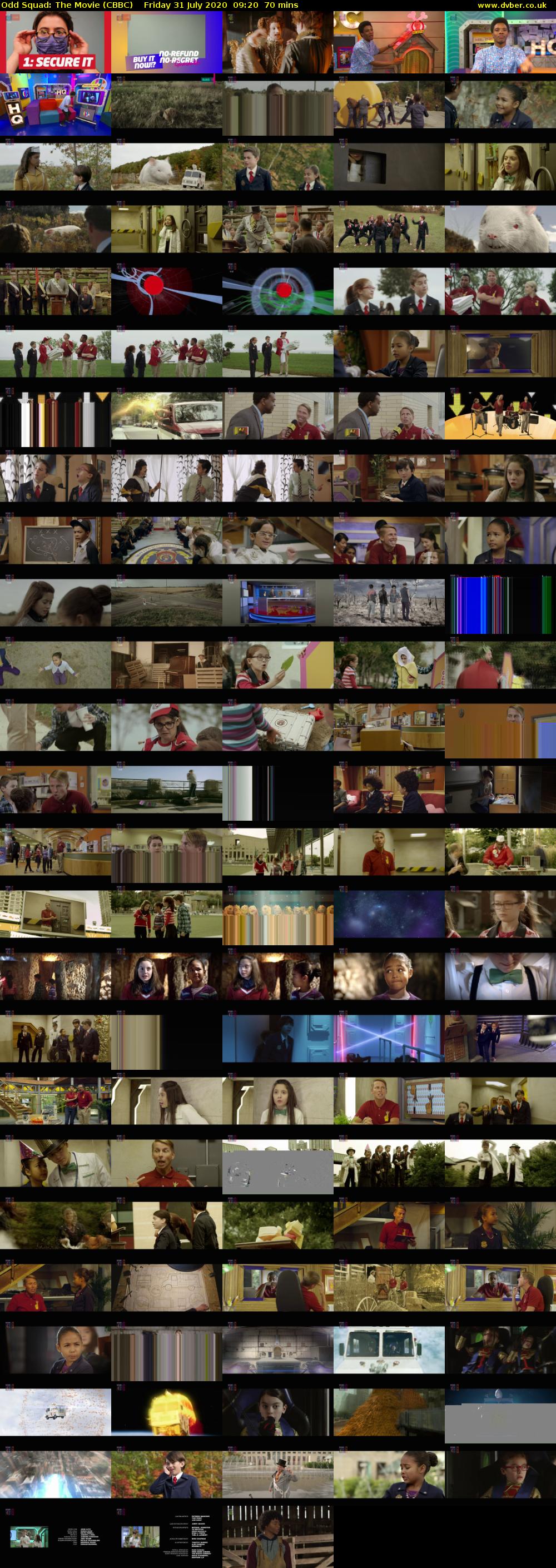 Odd Squad: The Movie (CBBC) Friday 31 July 2020 09:20 - 10:30