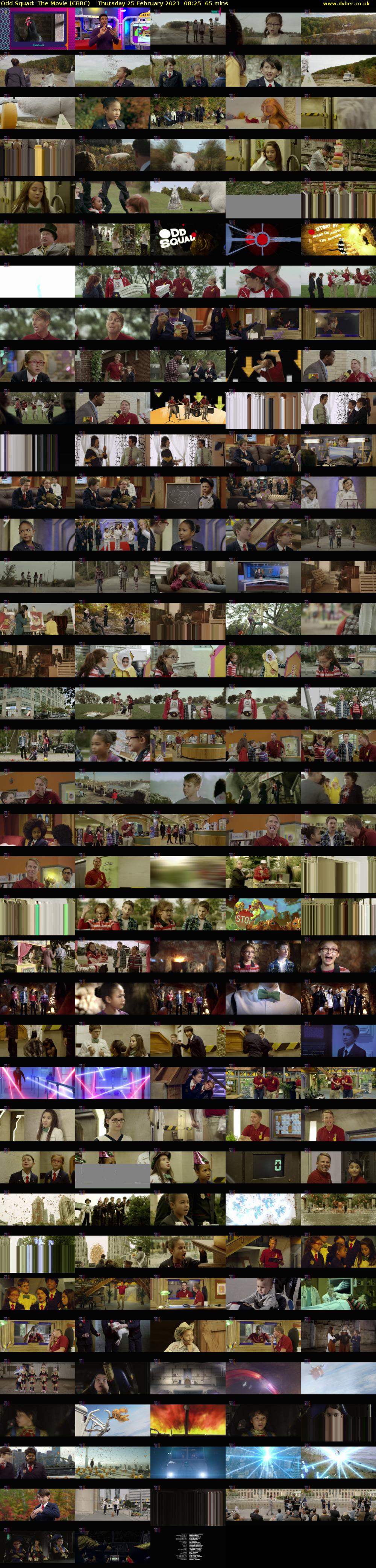 Odd Squad: The Movie (CBBC) Thursday 25 February 2021 08:25 - 09:30
